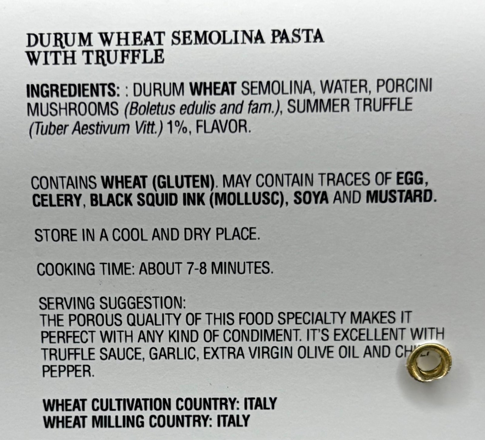 Tagliatelle al Tartufo Nero 250g - immagine 4