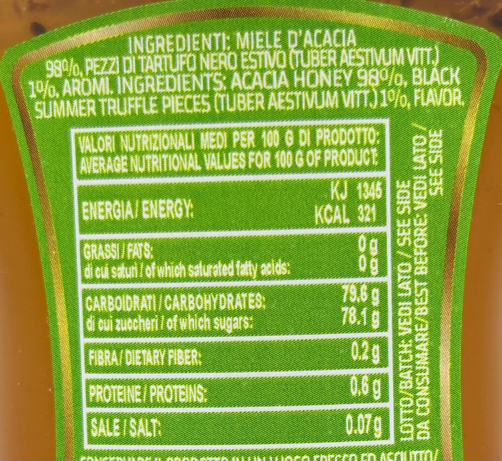 Delizia al Miele D'acacia al Tartufo Nero Squeezy - immagine 3
