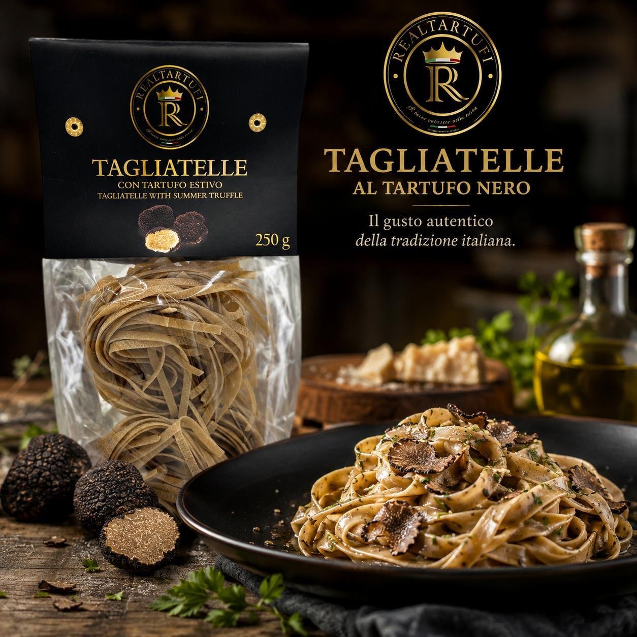 Tagliatelle al Tartufo Nero 250g