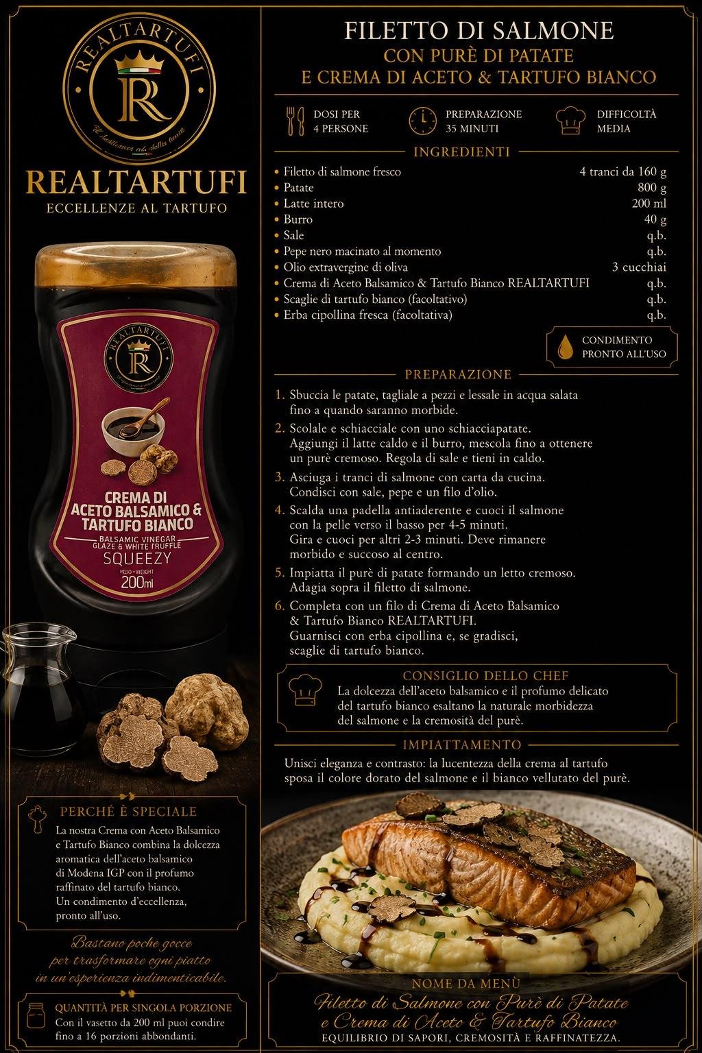 Crema Aceto Balsamico e Tartufo Bianco Squeezy - immagine 2